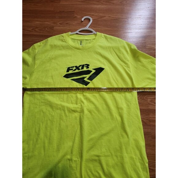 FXR T-Shirt Large Yellow Pre-Owned - Picture 6 of 7